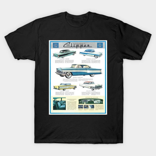 clipper vintage car advert T-Shirt by PSYCH90